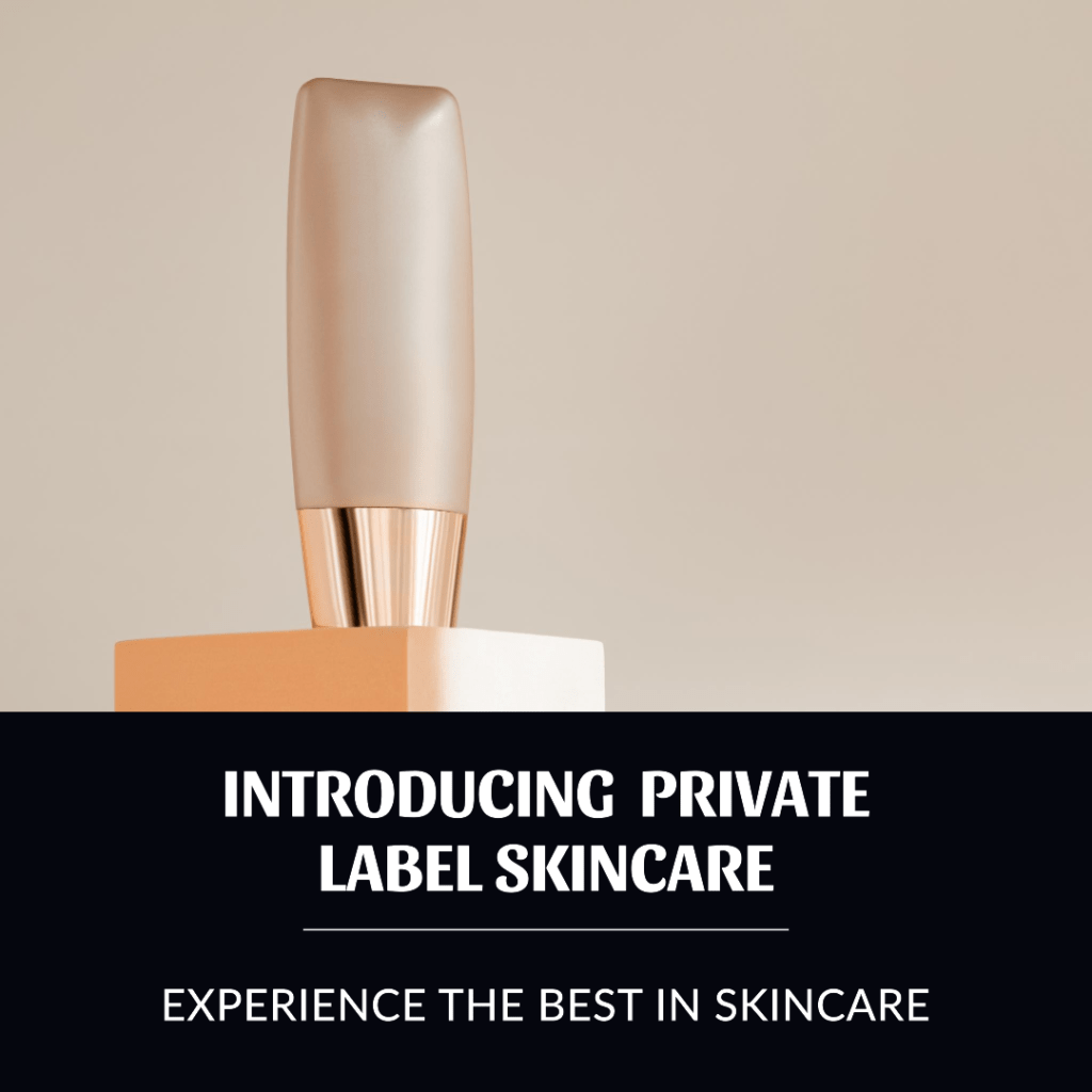 introducing private label skincare line cover