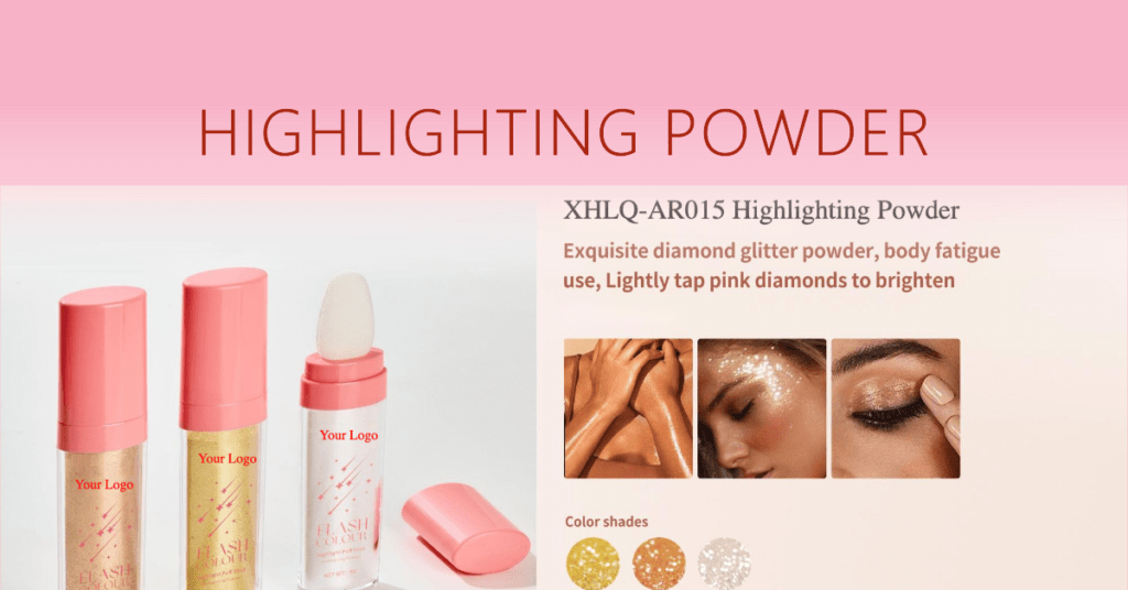 MetaCNBeauty Organic Makeup Highlighting Powder: XHLQ-AR015 Highlighting Powder