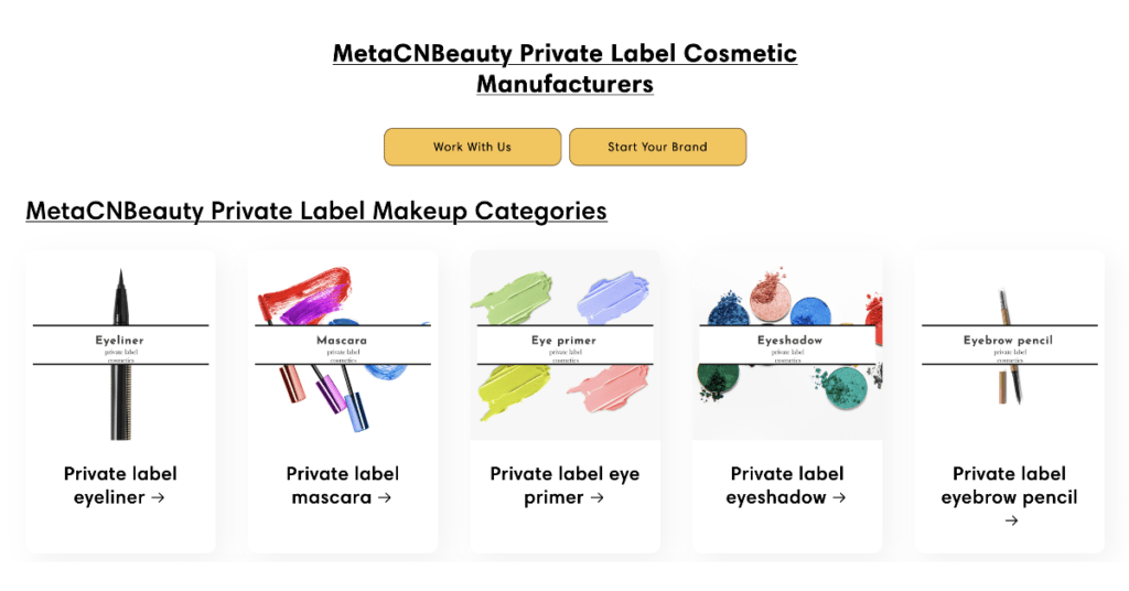 How To Start A Cosmetic Business with your partner MetaCNBeauty 